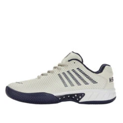 K-Swiss Hypercourt Express 2 Men, Gray/Navy 2E WIDE (Extra Width) -Baccarat shop 06806090b 59640.1673992296