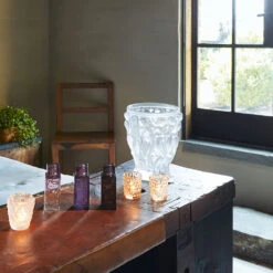 Lalique Bacchantes XXL 13.5" Vase, Clear, Limited Edition -Baccarat shop 10119500 a9