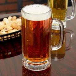 Libbey 5327 22 Oz. Paneled Beer Mug - 12/Case