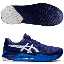 Asics Gel Resolution 8 Men, Blue/Blue