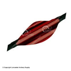 Spider Vanes 3.5" Medium Recurve Vanes -Baccarat shop 1240027 red