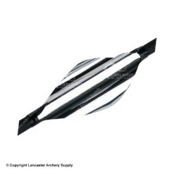 Spider Vanes 3.5" Medium Recurve Vanes -Baccarat shop 1240027 silver