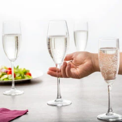 Chef & Sommelier E6250 Grand Cépages 8 Oz. Customizable Flute Glass By Arc Cardinal - 24/Case -Baccarat shop 1409149