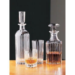 Baccarat Harmonie Square Whiskey Decanter -Baccarat shop 1704365B bacc harmoniegroup1200