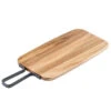 Tablecraft 10078 Industrial 15 1/8" X 8 1/2" Rectangular Acacia Wood Serving Board With Handle -Baccarat shop 1960633