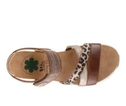 Women's SPRING STEP Heather Footbed Sandals -Baccarat shop 5 3