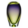 Kosta Boda Vision Purple And Green 10 1/4" Vase -Baccarat shop 7041117 a1