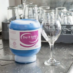Noble Chemical 5 Lb. / 80 Oz. Dry It Solid Rinse Aid -Baccarat shop 844618