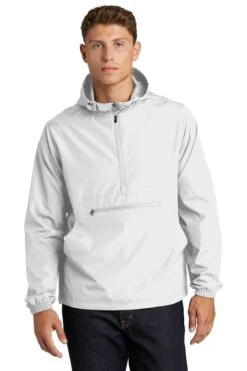 Sport-Tek Men's Packable Anorak -Baccarat shop 85084265