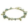 Swarovski - Gema Necklace Green Gold-Tone Plated -Baccarat shop 862059 Large