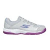 Skechers Viper Court Pickleball (W) (Grey/Purple) -Baccarat shop JKVCW0 GRY 1