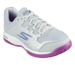 Skechers Viper Court Pickleball (W) (Grey/Purple) -Baccarat shop JKVCW0 GRY 3