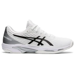 Asics Solution Speed FF 2 White/Black Men's Tennis Shoes