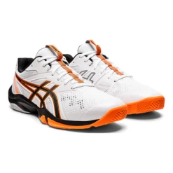 Asics Men's Gel Blade 8 Men's White & Black Indoor Court Shoes -Baccarat shop Slide3 76b1ae2e b73d 42e4 b9d7 7ddbb97331b5
