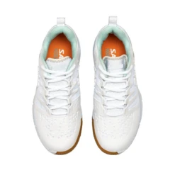 Salming Kobra 3 Women's White & Ocean Blue Indoor Court Shoes -Baccarat shop Slide5 d07e1eec 18af 4e20 85a7 4ed4ed1c0e21