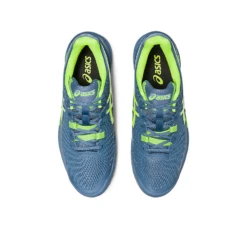 Asics Gel-Resolution 9 Steel Blue/Hazard Green Men's Tennis Shoes -Baccarat shop Slide6 81335a55 428c 48f4 b9b6 665e74fd0854