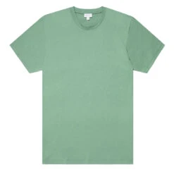 Sunspel Riviera Organic T-Shirt Thyme Melange