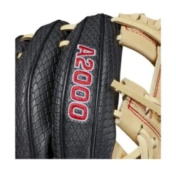 2021 Wilson A2000 PF88SS Pedroia Fit 11.25" Infield Baseball Glove: WTA20RB20PF88SS -Baccarat shop WBW100107 5 A2000 IF PF88SS 1125 BlackSnakeSS Blonde Red.png.cq5dam.web .1200.1200