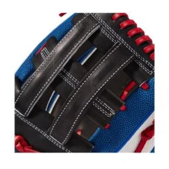 2022 Wilson A2K MB50 Mookie Betts GM 12.5" Baseball Glove: WTA2KRB22MB50GM -Baccarat shop WBW100471 4 A2K Mookie Betts MB50 GM 125 WhiteSS BlueSS Black Red.png.cq5dam.web .1200.1200