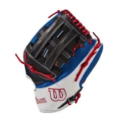 2022 Wilson A2K MB50 Mookie Betts GM 12.5" Baseball Glove: WTA2KRB22MB50GM -Baccarat shop WBW100472 2 A2K Mookie Betts MB50 GM 125 WhiteSS BlueSS Black Red.png.cq5dam.web .1200.1200