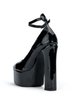 AZALEA WANG NIGHT MOVES PLATFORM PUMP IN BLACK -Baccarat shop azalea wang night moves platform pump in black black 4 4