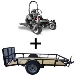 Dixie Chopper 2754KW Eagle Utility Trailer Package Deal (2022)