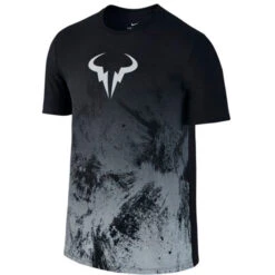 Nike Men's Rafa Court Tee Black/Wolf Grey 831486-010