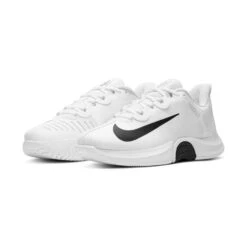 NikeCourt Air Zoom GP Turbo White/Black Men's Tennis Shoes -Baccarat shop nike air zoom gp turbo hc scarpe da tennis uomo white black ck7513 103 C