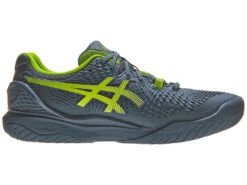 Asics Gel Resolution 9 2E Steel Blue/Green Men's Tennis Shoes - 2023 NEW ARRIVAL -Baccarat shop rs 35 d99b9756 b0fe 46eb 83c2 460c9d745f5c