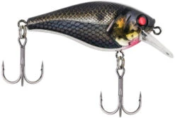 Berkley SquareBull 2 3/8 Inch Shallow Squarebill Crankbait -Baccarat shop squarebull black silver a43ada4f f3fc 4f83 abd8 116ee7b133b0