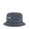 Stüssy WASHED STOCK BUCKET HAT -Baccarat shop stussyWASHEDSTOCKBUCKETHATCHARCOALSM1321086 1