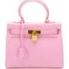 WORK IT PU LEATHER LIGHT PINK BAG -Baccarat shop work it pu leather light pink bag light pink 3 3